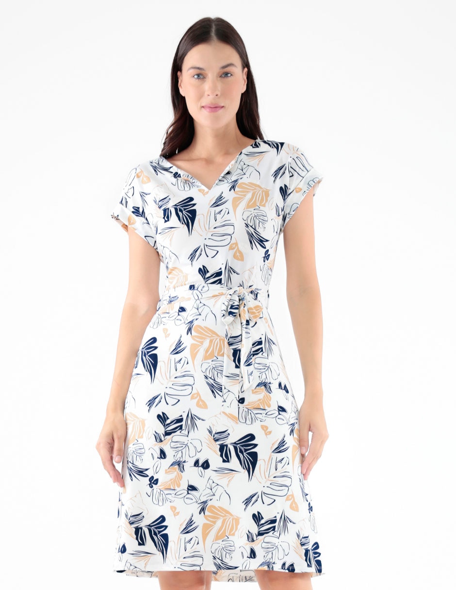 Vestido a la rodilla casual para mujer Vestido a la rodilla casual para mujer