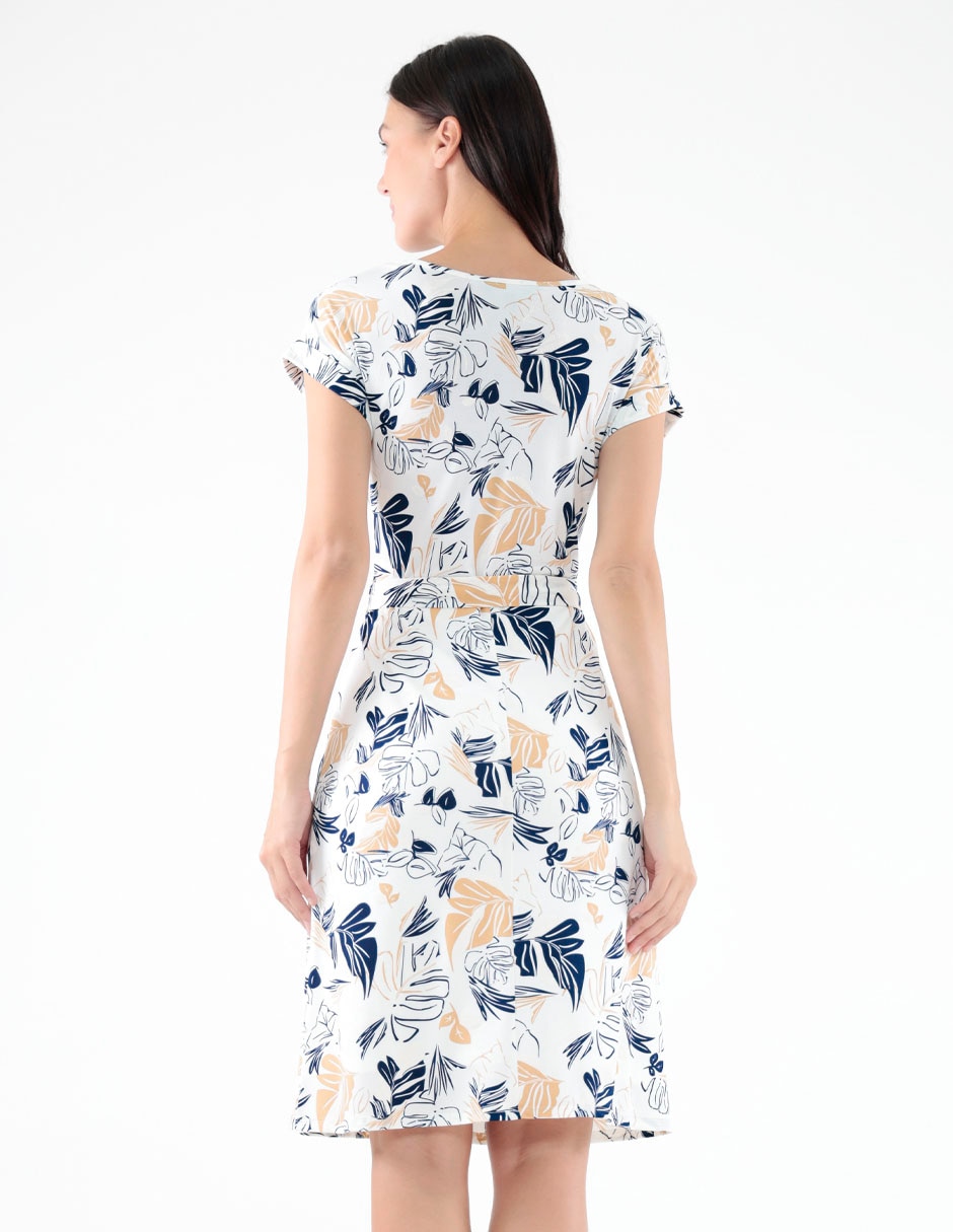 Vestido a la rodilla casual para mujer 4