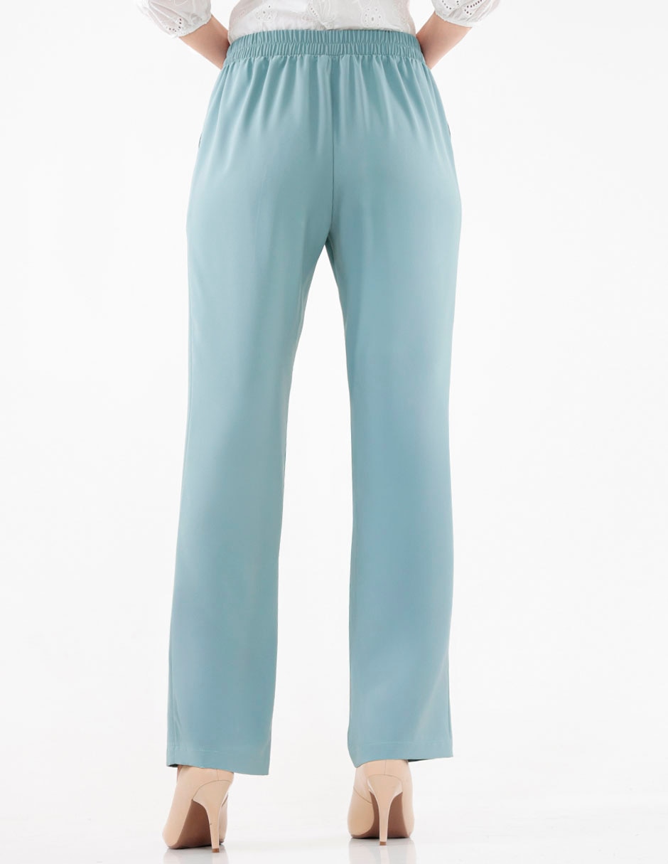 Pantalón de vestir straight para mujer 3