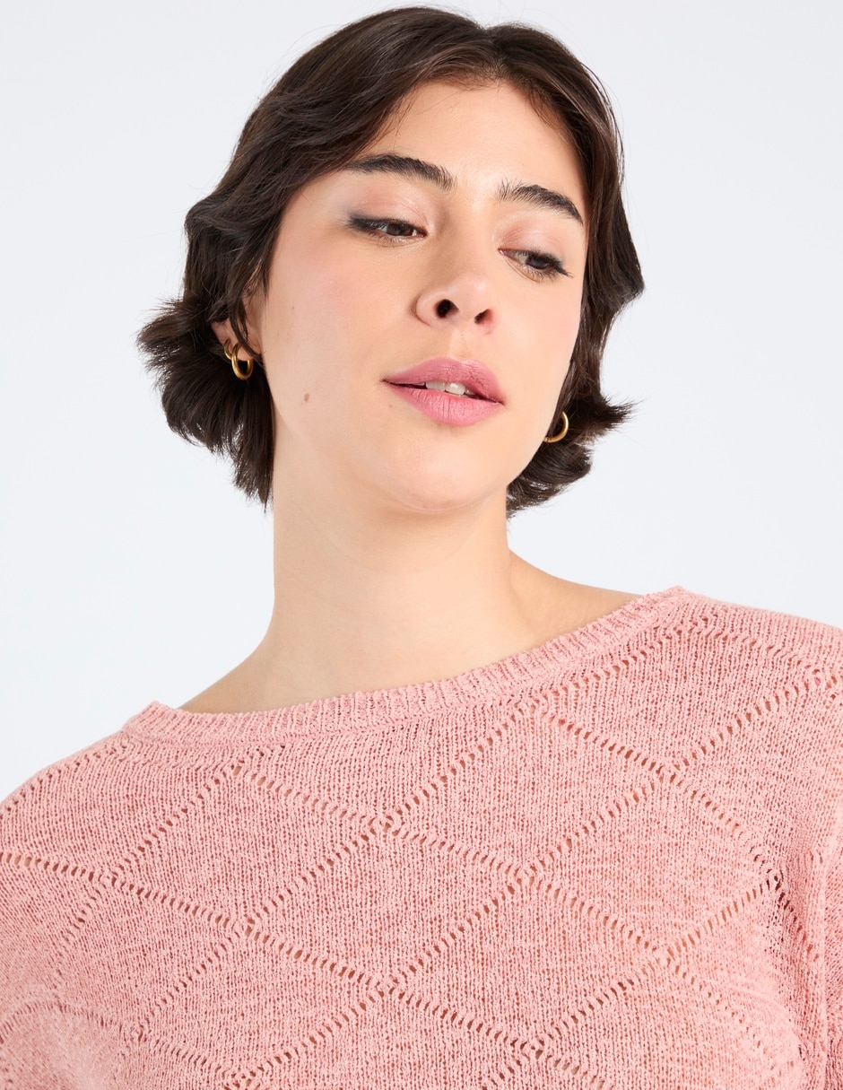 Sueter Week by Weekend cuello redondo para mujer
