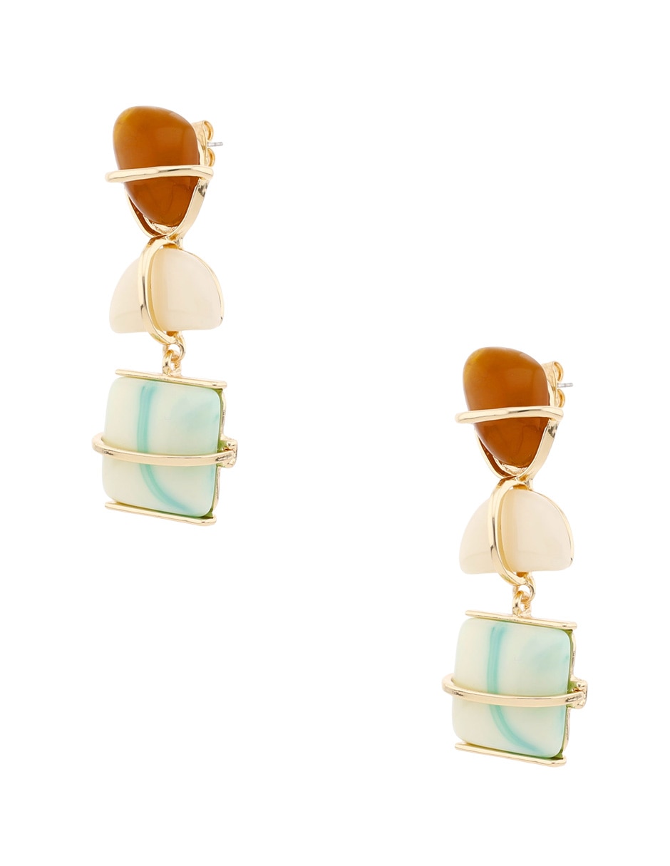 Aretes con acabado brillante 4