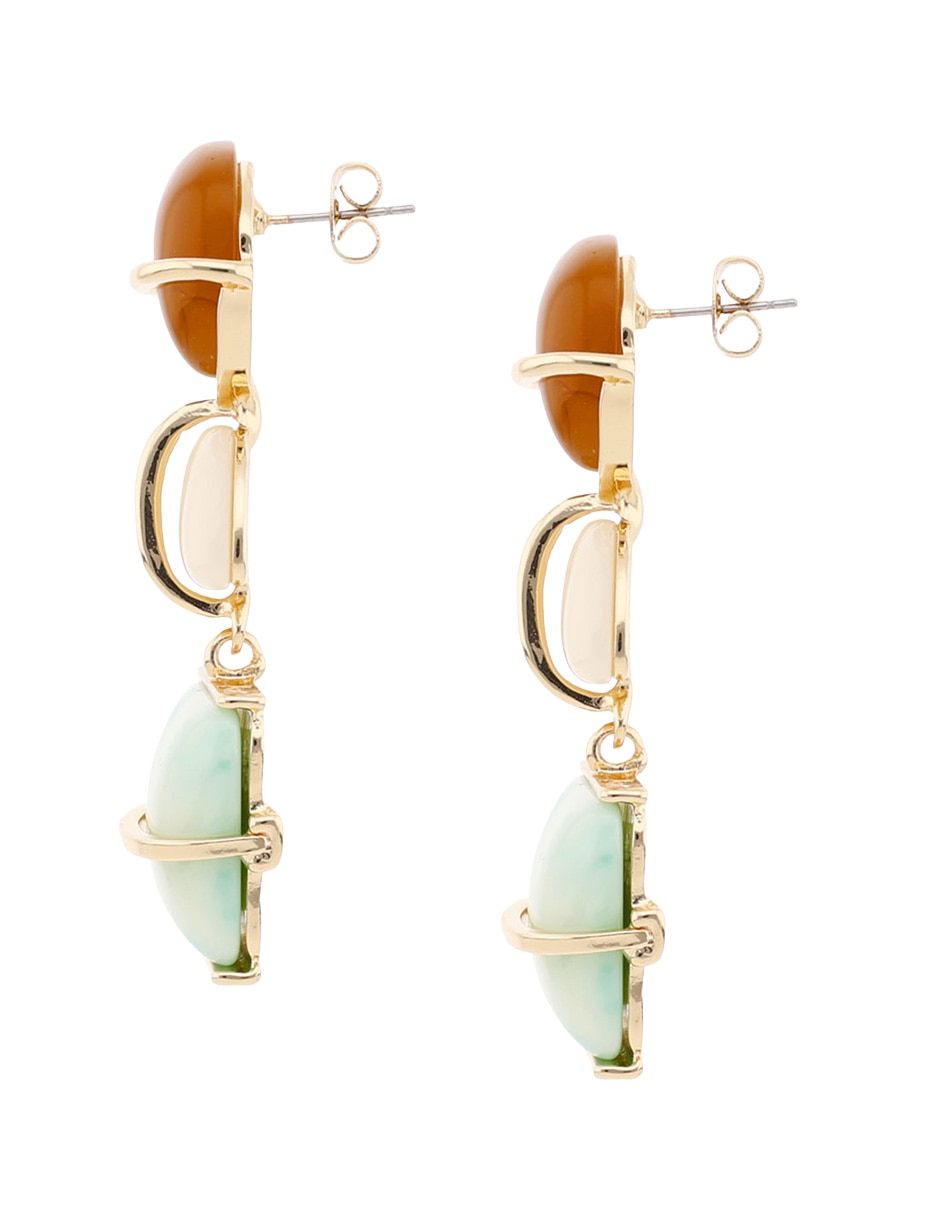Aretes con acabado brillante 3