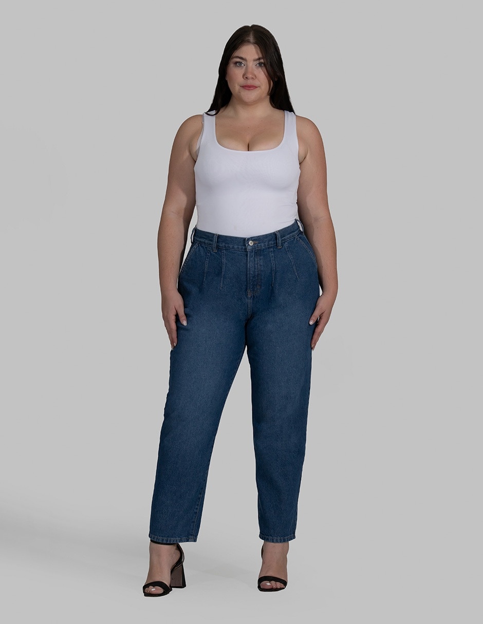 Jeans straight para mujer