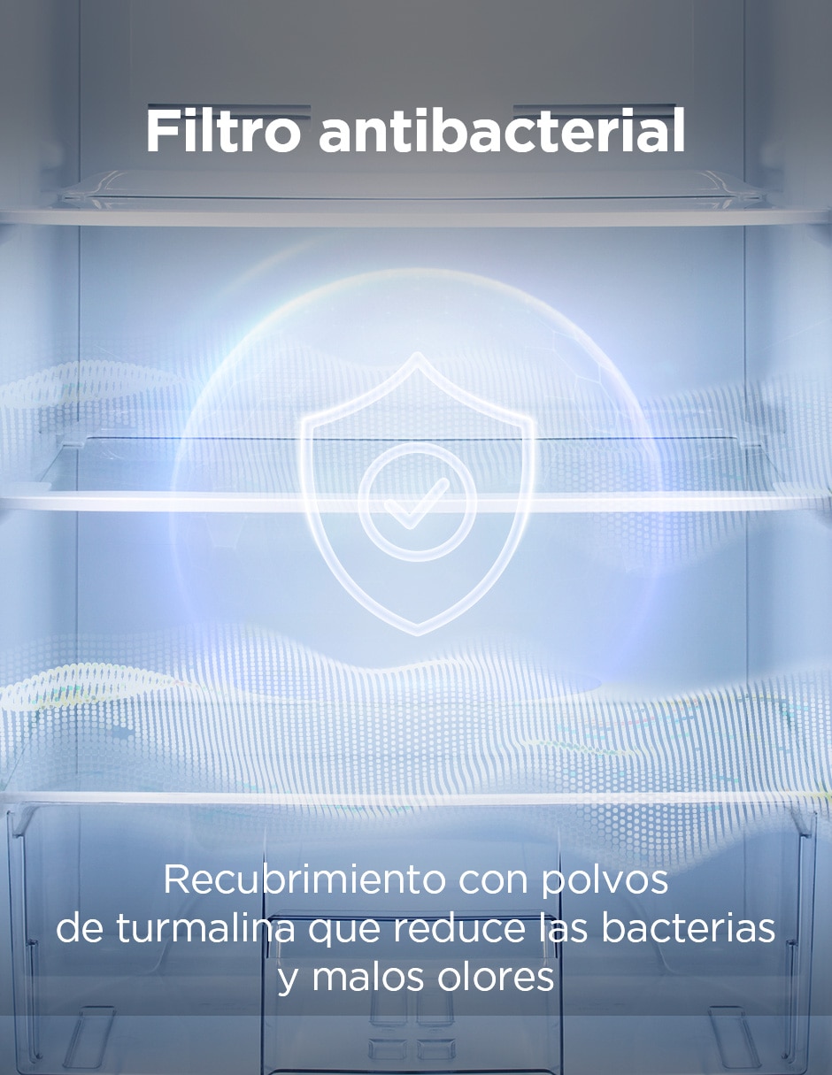 Refrigerador 22 pies inverter y no frost y fábrica de hielo SBS22GWD 10