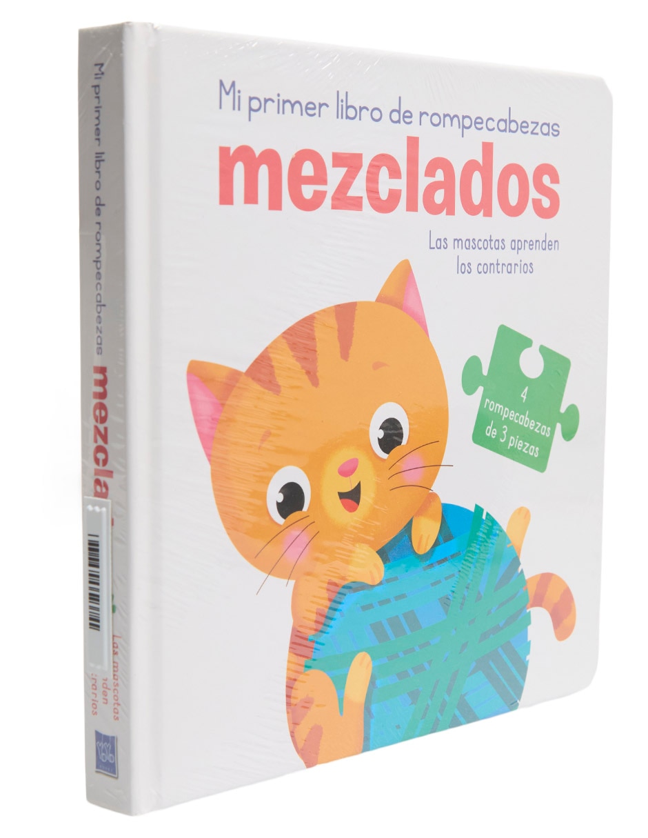 Libro Mi primer libro de rompecabezas mezclados de Yoyo Books