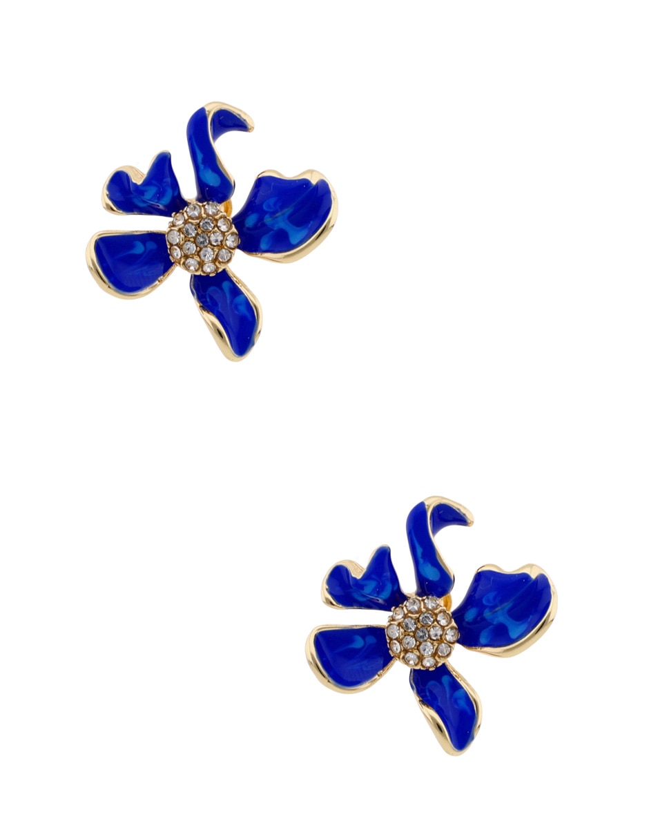 Broqueles de flor con acabado brillante Broqueles de flor con acabado brillante