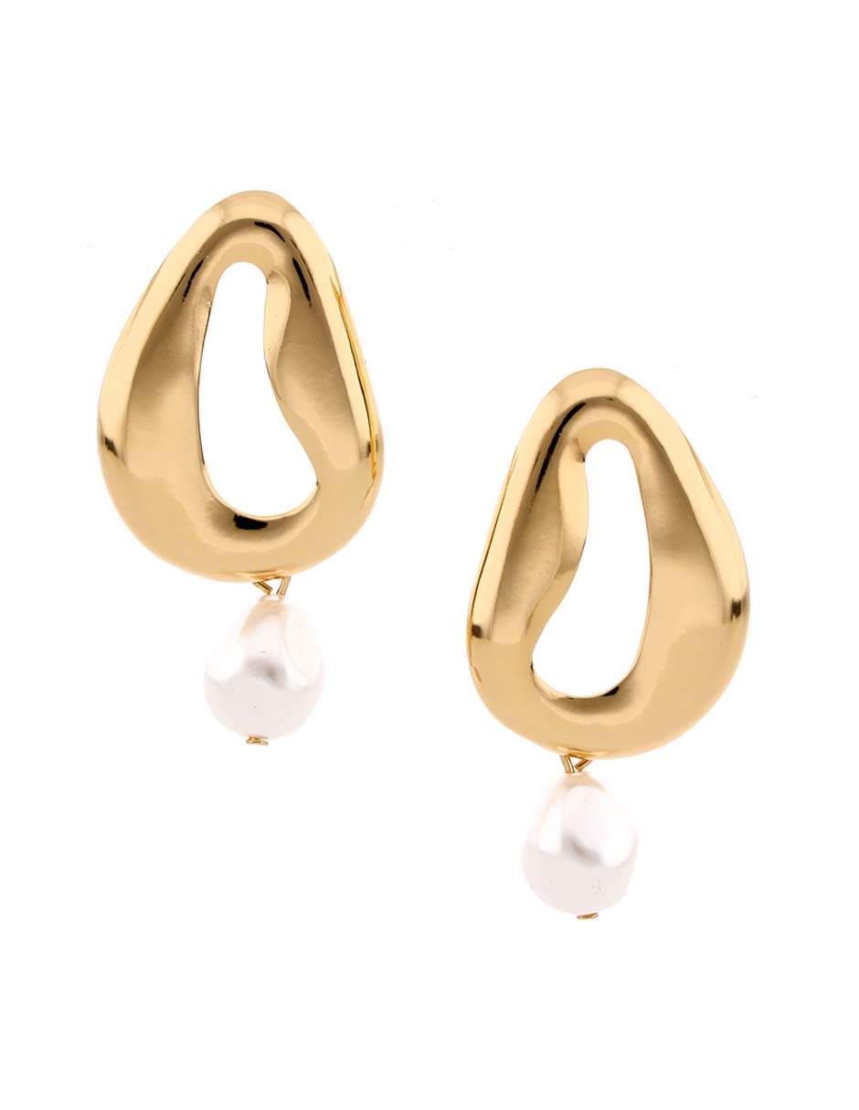 Aretes con acabado brillante