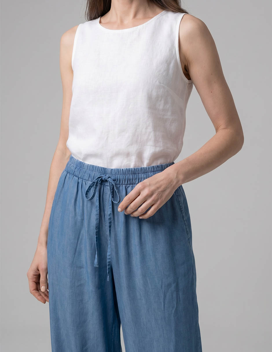 Pantalón easy pant wide leg para mujer 3