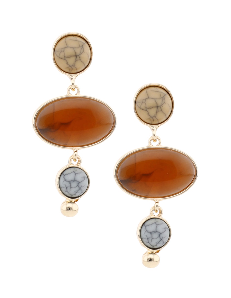 Aretes con acabado brillante