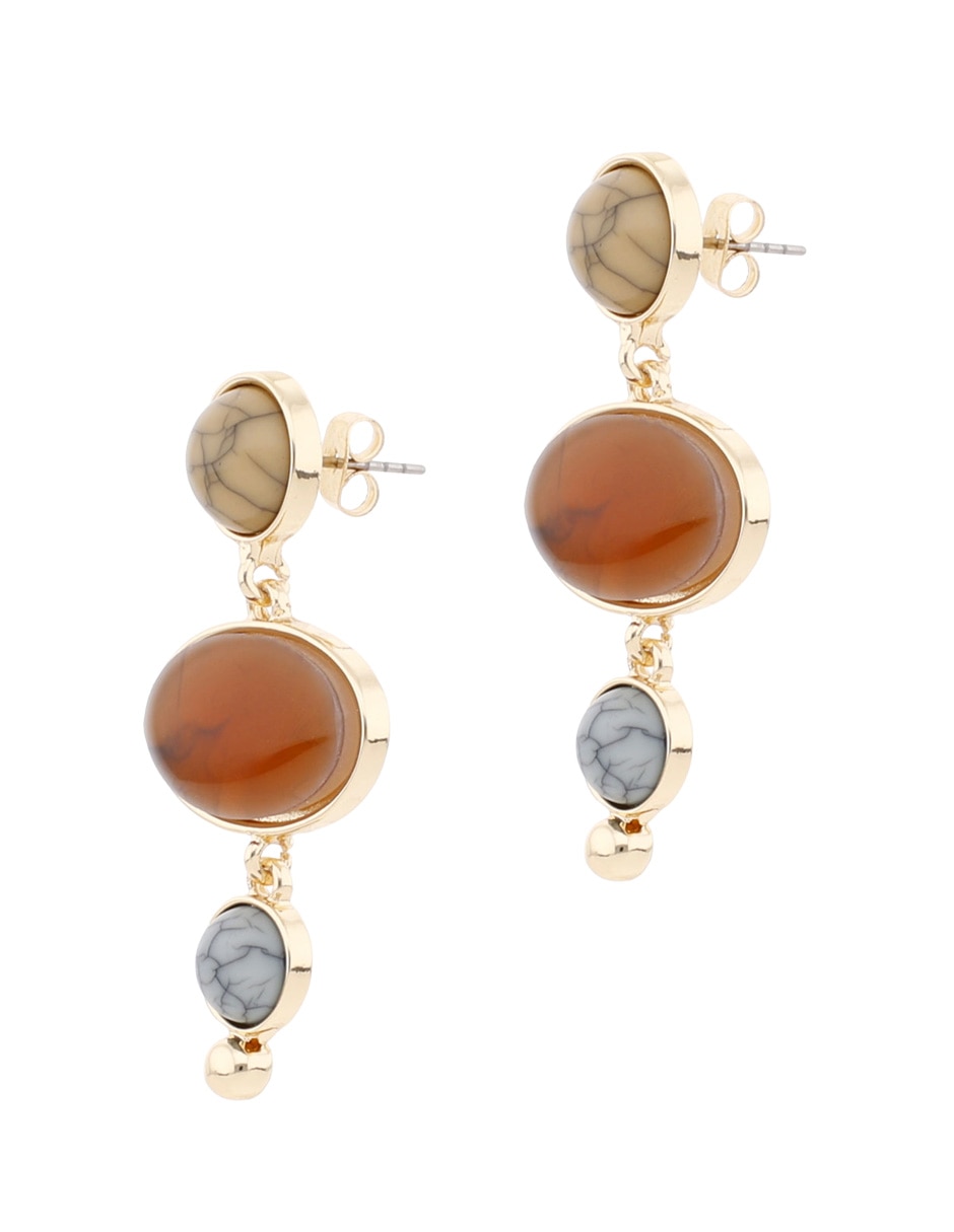 Aretes con acabado brillante 4