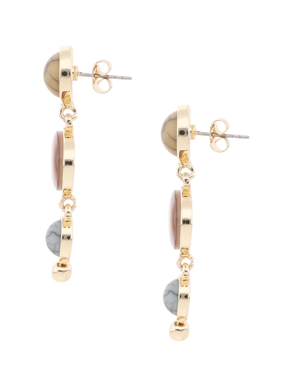 Aretes con acabado brillante 3