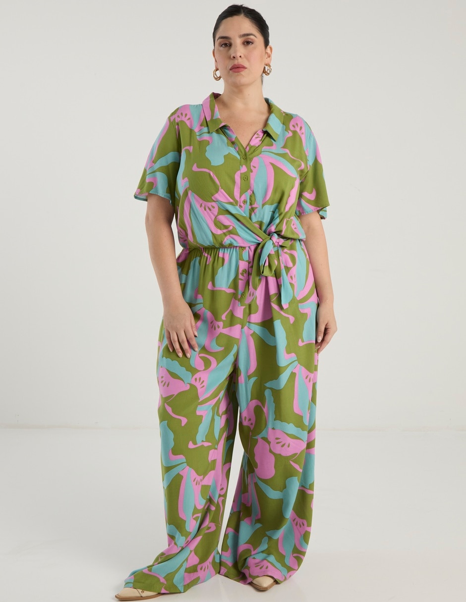 Jumpsuit estampado gráfico para mujer Jumpsuit estampado gráfico para mujer