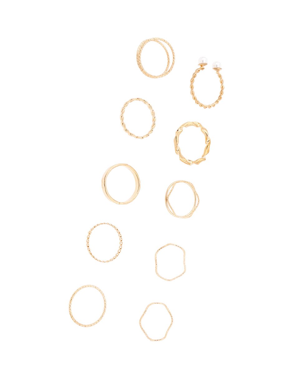 Set anillo brillante 3