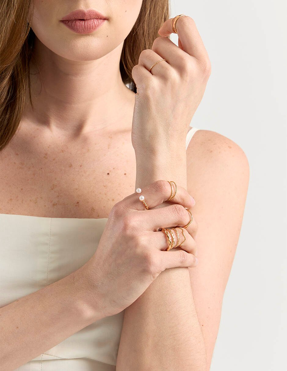 Set anillo brillante 4