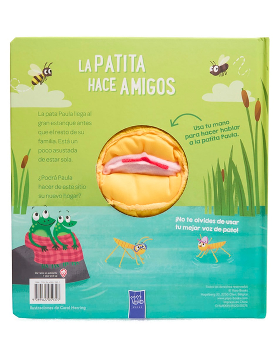 Libro La Patita hace amigos de Yoyo Books