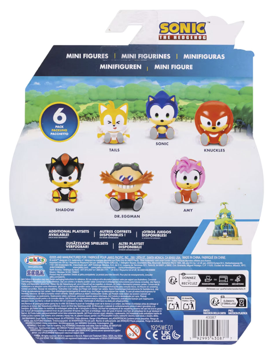 Set figuras de acción Sonic The Hedgehog Sonic