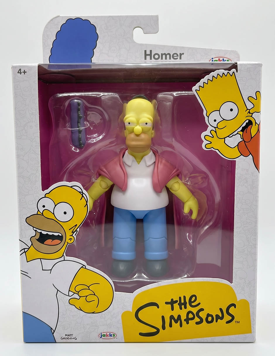 Figura de acción articulada the simpsons homero 1