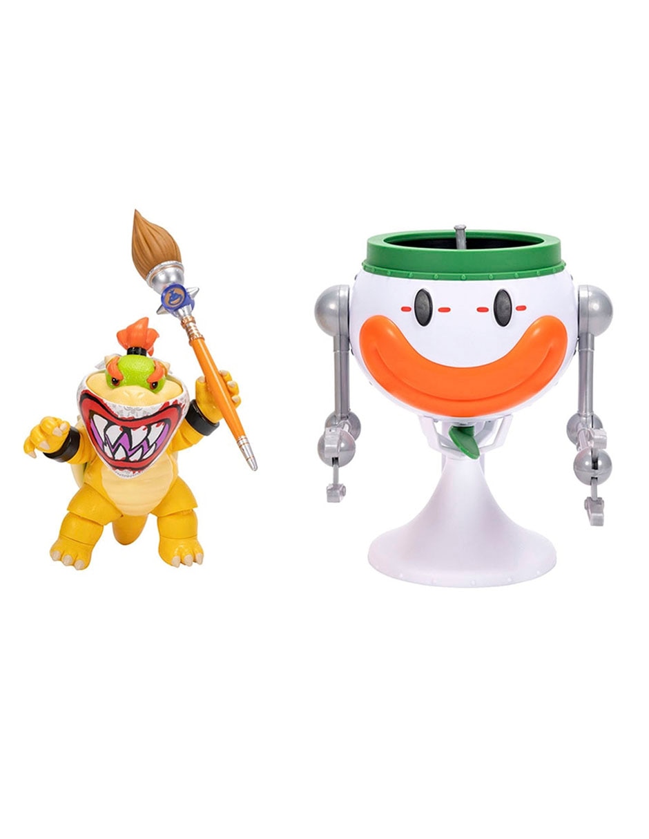 Set figura de acción articulada the super mario galaxy movie bowser