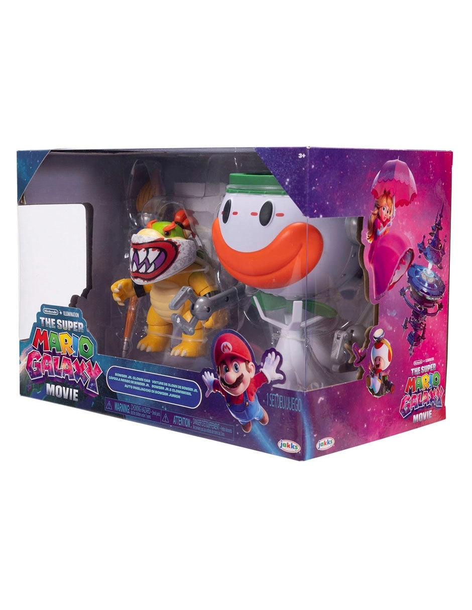 Set figura de acción articulada the super mario galaxy movie bowser