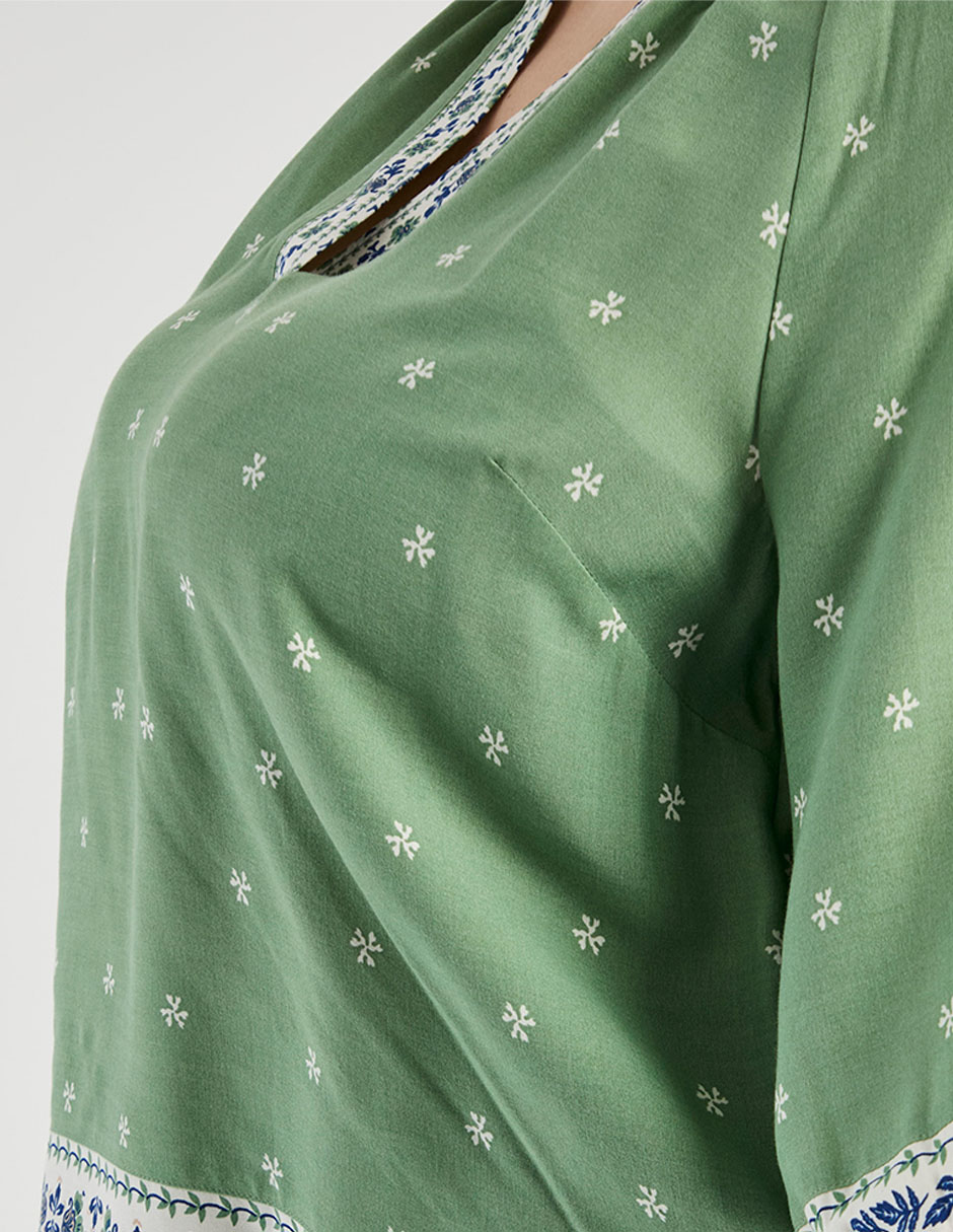 Blusa Weekend Plus manga larga para mujer