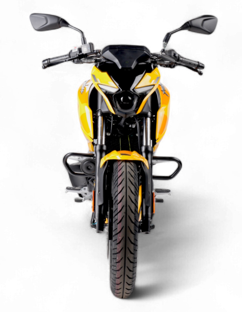 Motocicleta deportiva Bajaj baj pulsar n250 carbur 2026