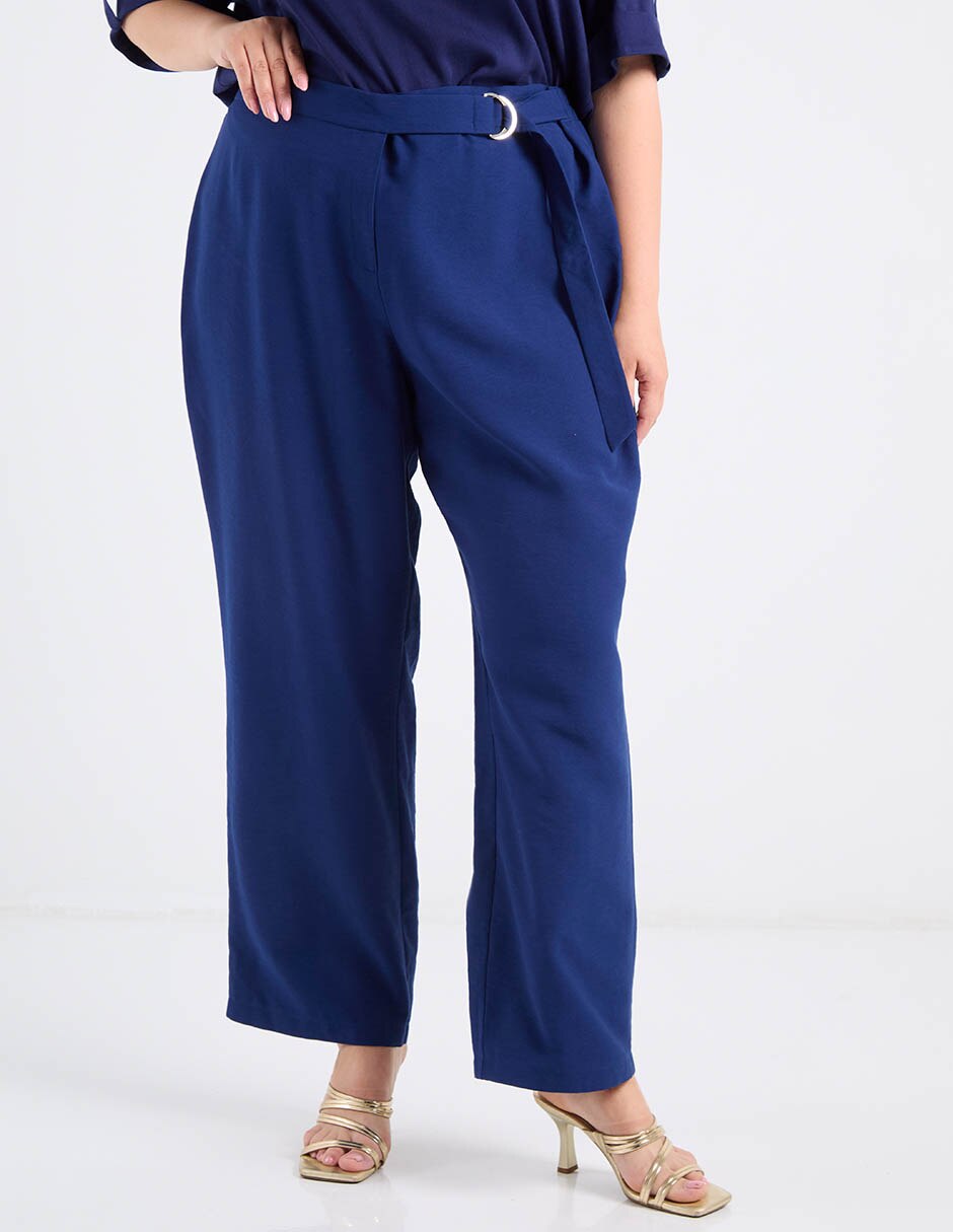 Pantalón de vestir amplio para mujer Pantalón de vestir amplio para mujer