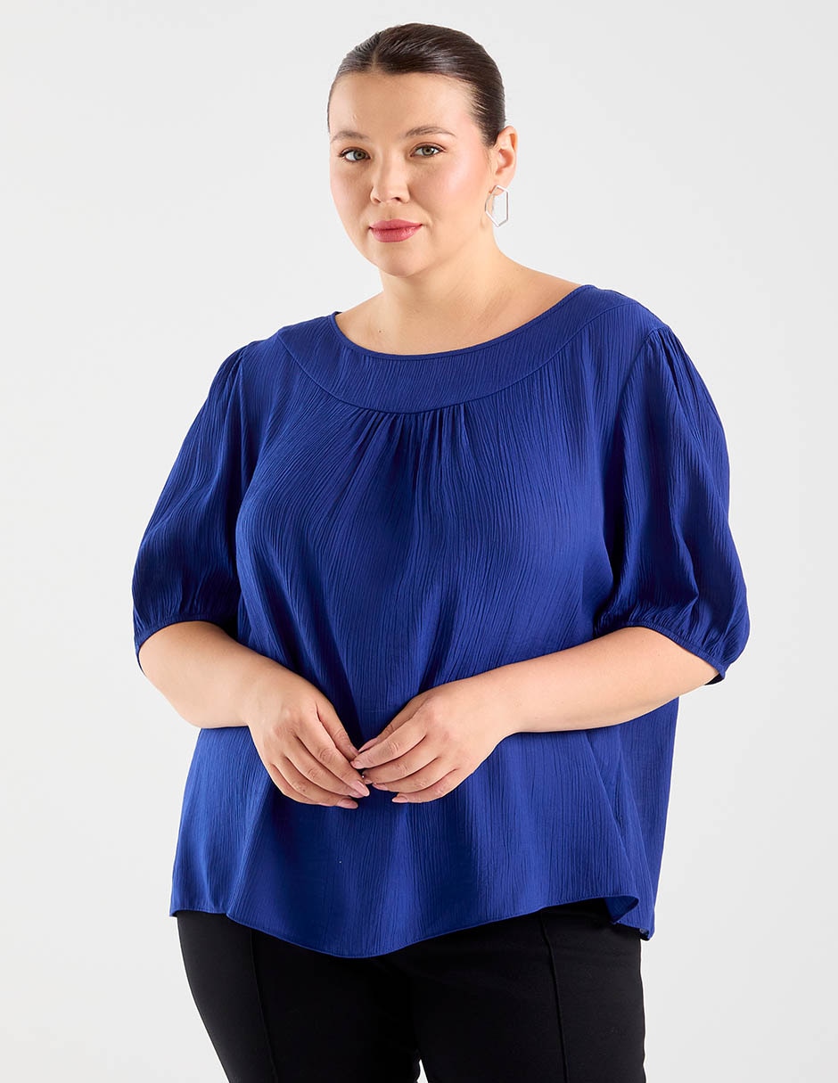 Blusa manga al codo para mujer Blusa manga al codo para mujer