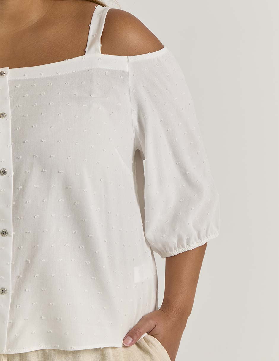Blusa manga 3/4 para mujer 9