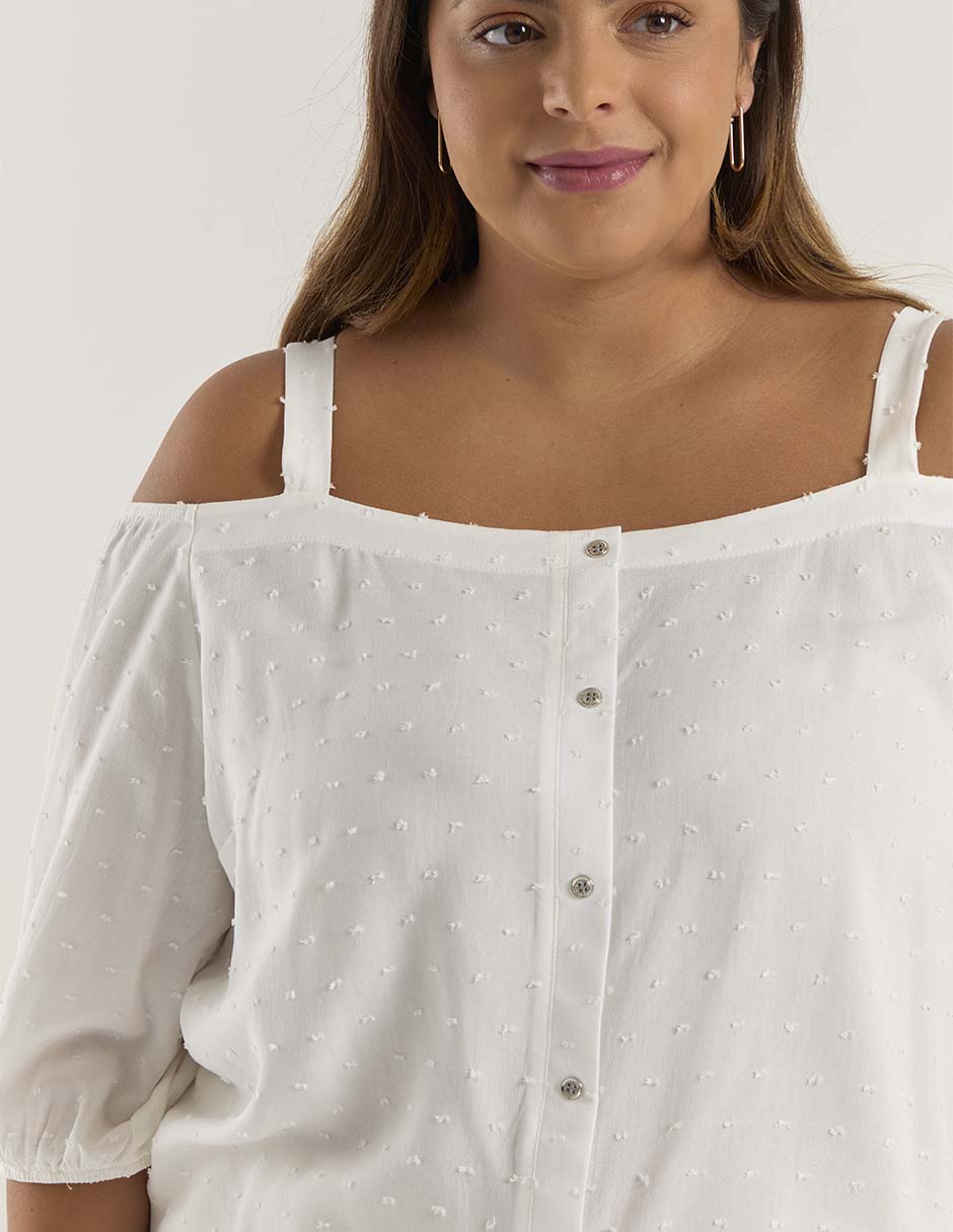 Blusa manga 3/4 para mujer 10