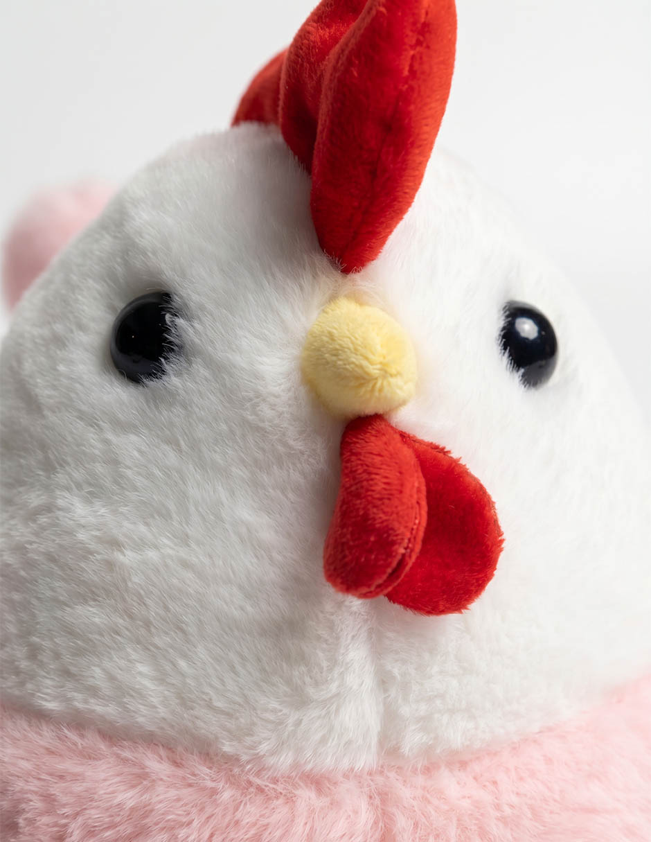 Peluche de gallina Lookiero de 23 cm