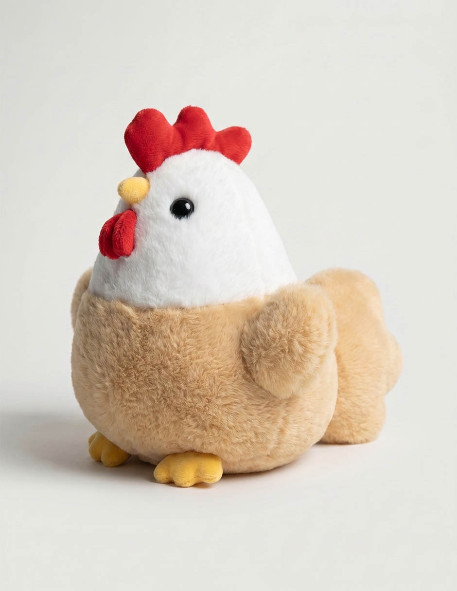Peluche de gallinas de 20 cm 2