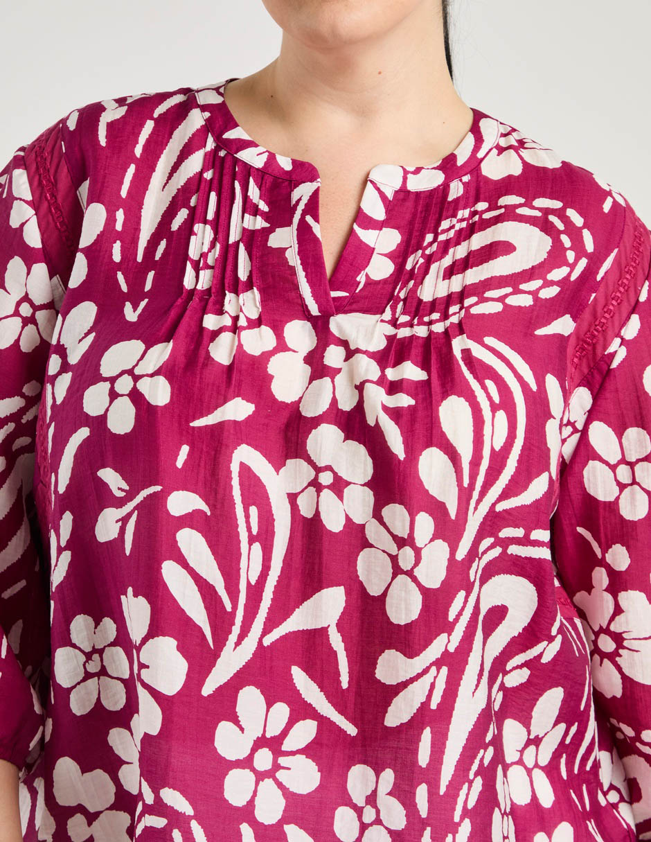 Blusa Weekend Plus manga 3/4 para mujer