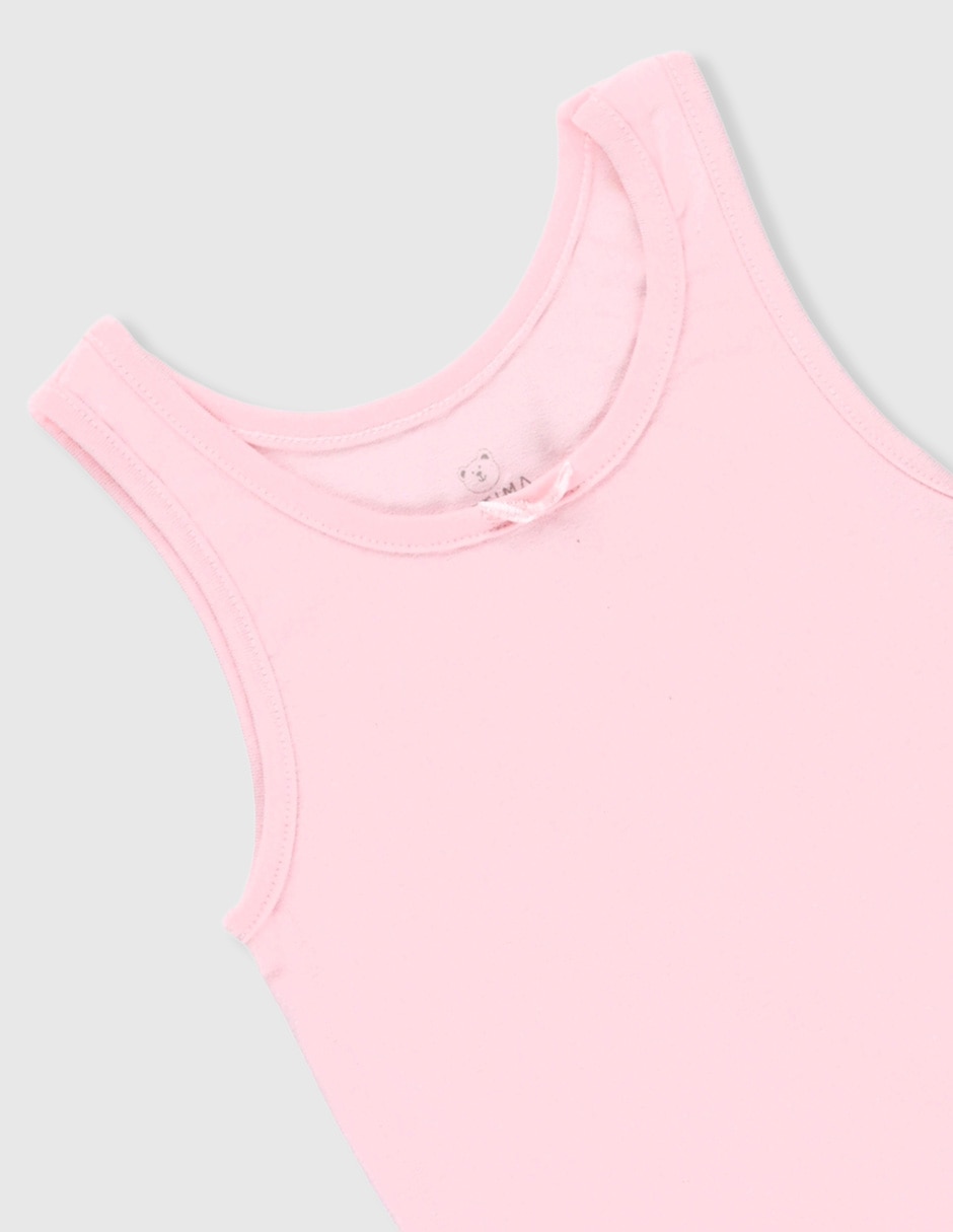 Set camiseta cuello redondo para niña 3