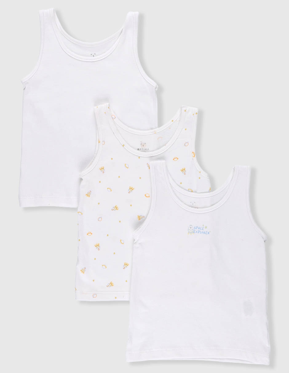 Set camiseta cuello redondo Optima para niño Set camiseta cuello redondo Optima para niño