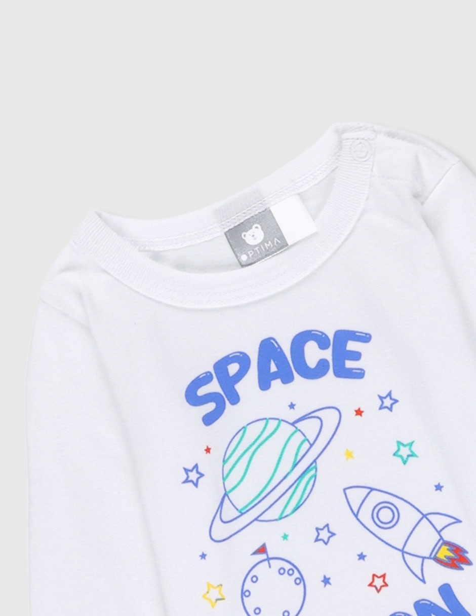 Conjunto casual de algodón para bebé