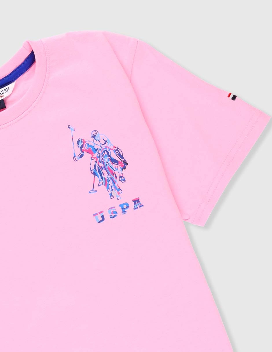 Playera Us Polo manga corta para niño