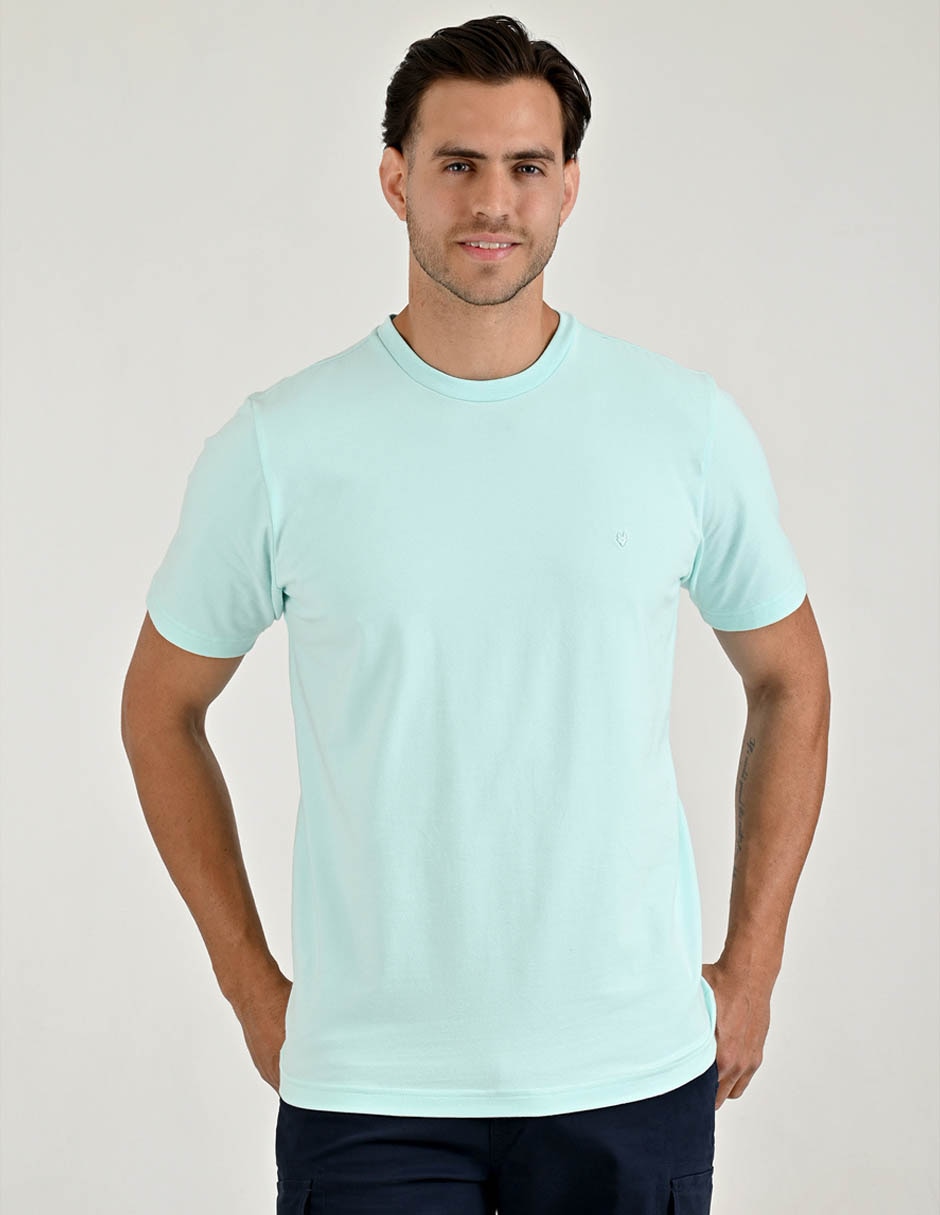 Playera cuello redondo para hombre