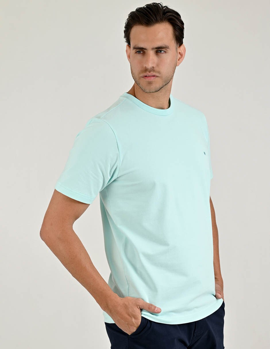Playera cuello redondo para hombre 3
