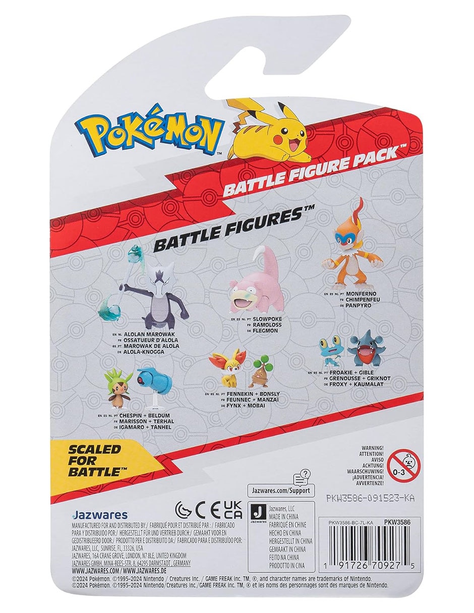 Figura de acción Battle F Pokémon