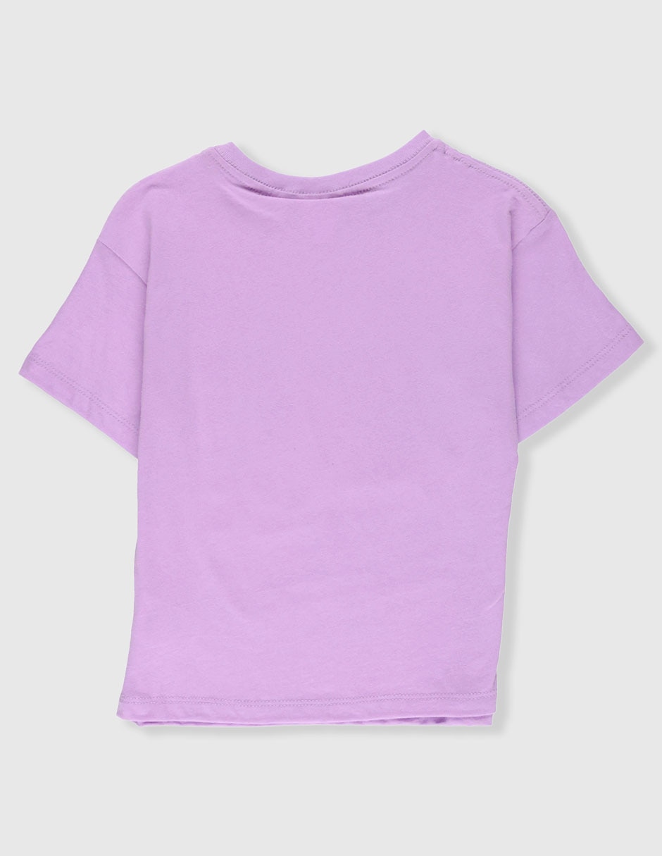 Playera Bluey y Bingo manga corta para niña