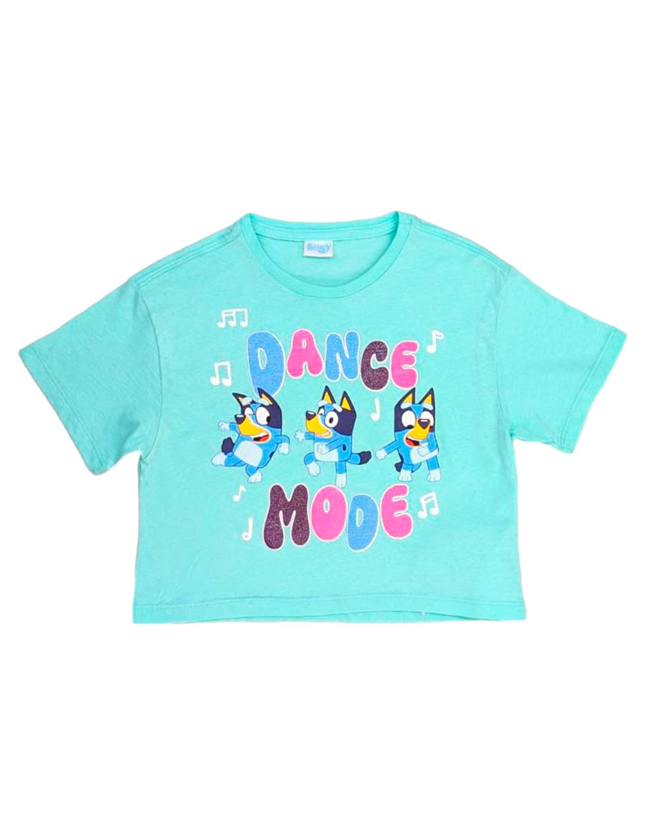 Playera manga corta para niña