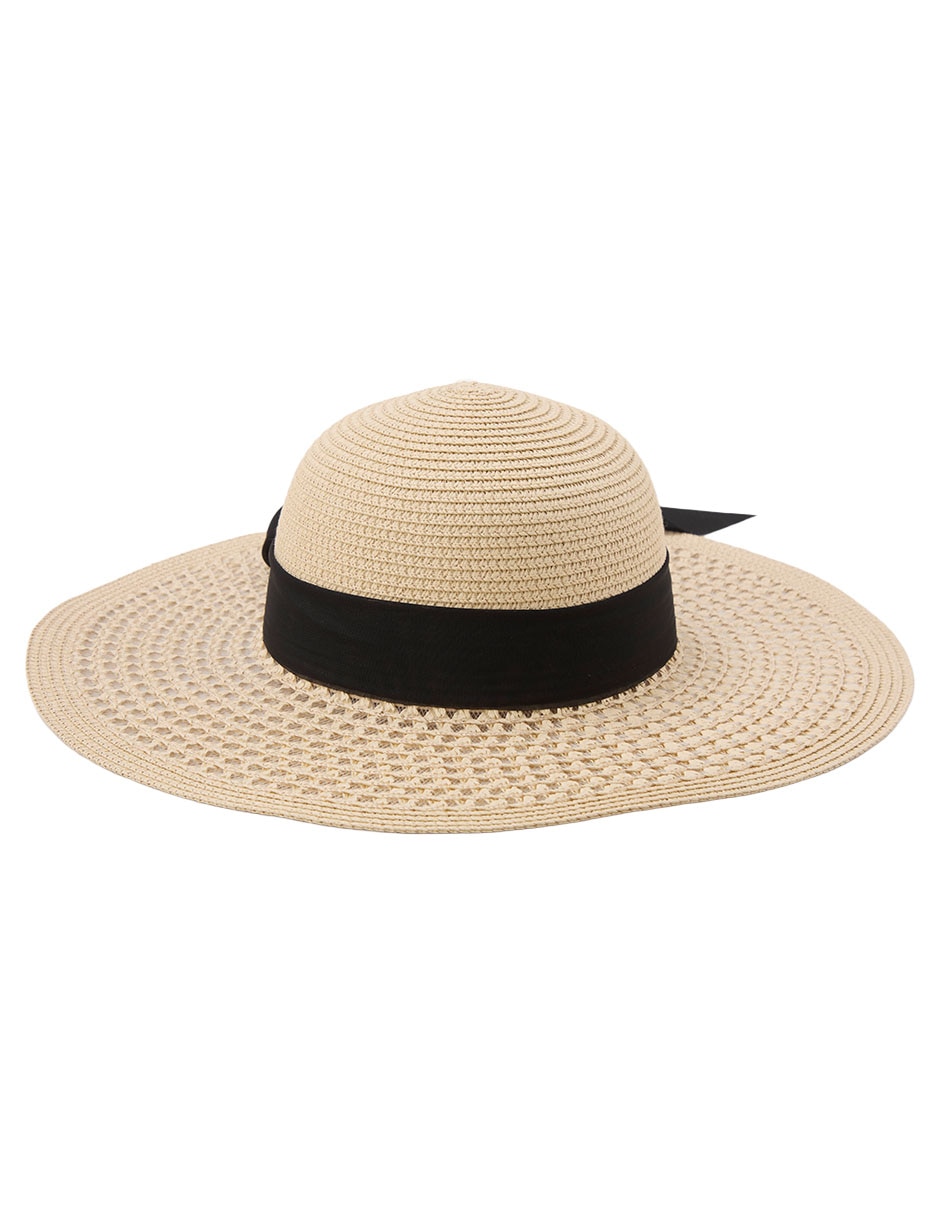 Sombrero estampado liso
