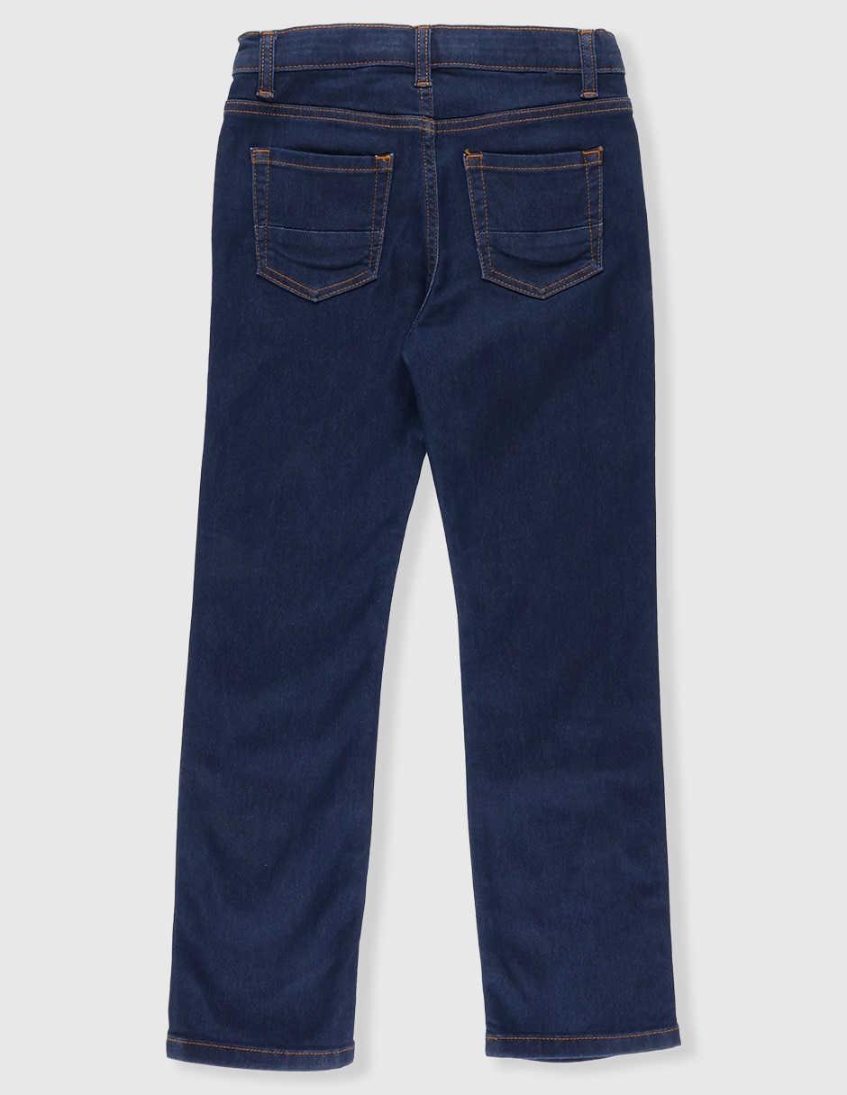 Jeans slim Weekend lavado obscuro para niño