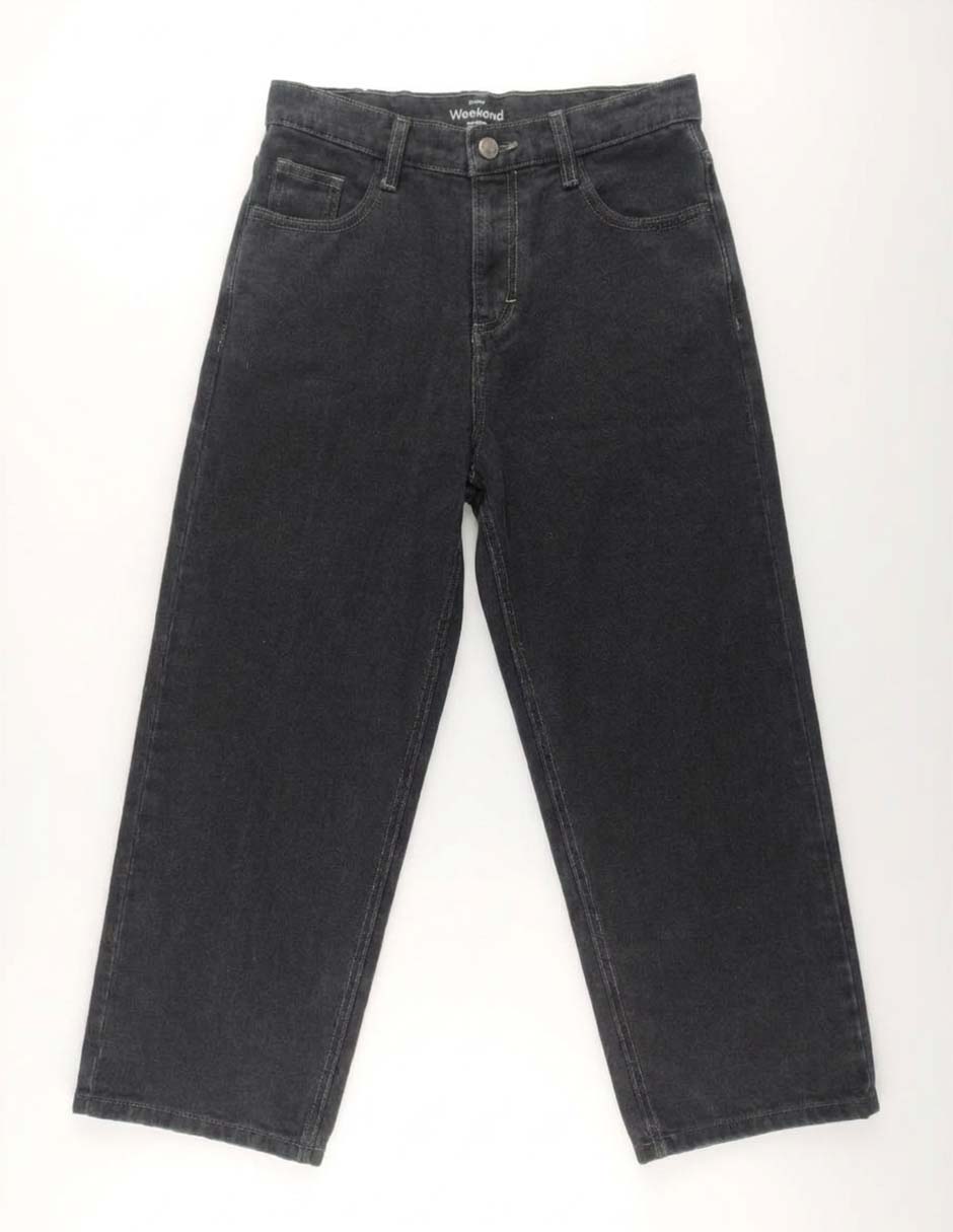 Jeans amplio Weekend lavado obscuro para niño