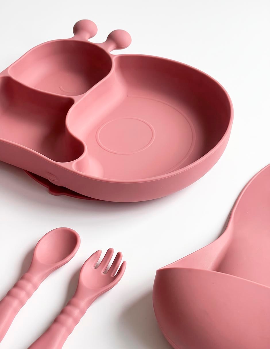 Set platos de silicona ultrahigiénica 5 piezas 3