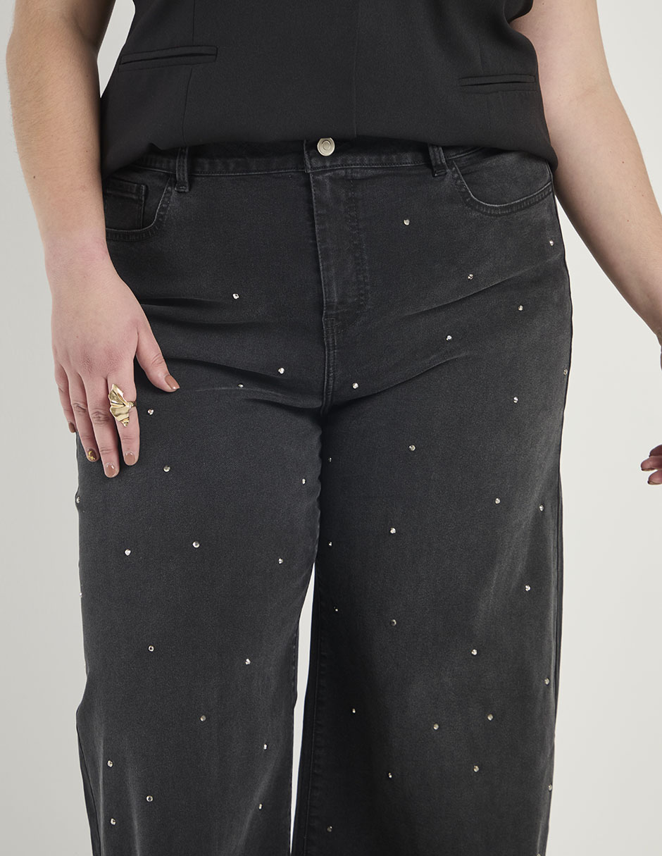 Jeans amplio para mujer 2