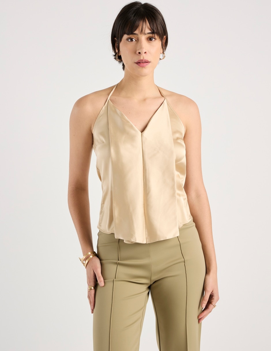 Blusa de tirantes Metropolis para mujer