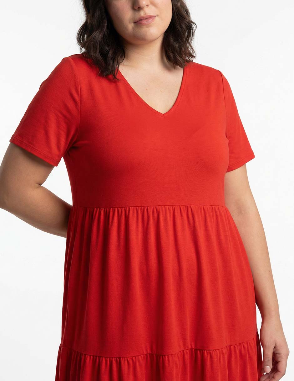 Vestido midi casual para mujer 4