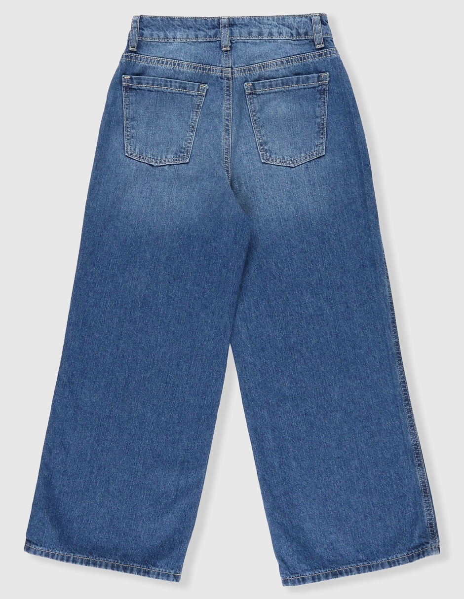 Jeans wide leg Weekend para niña