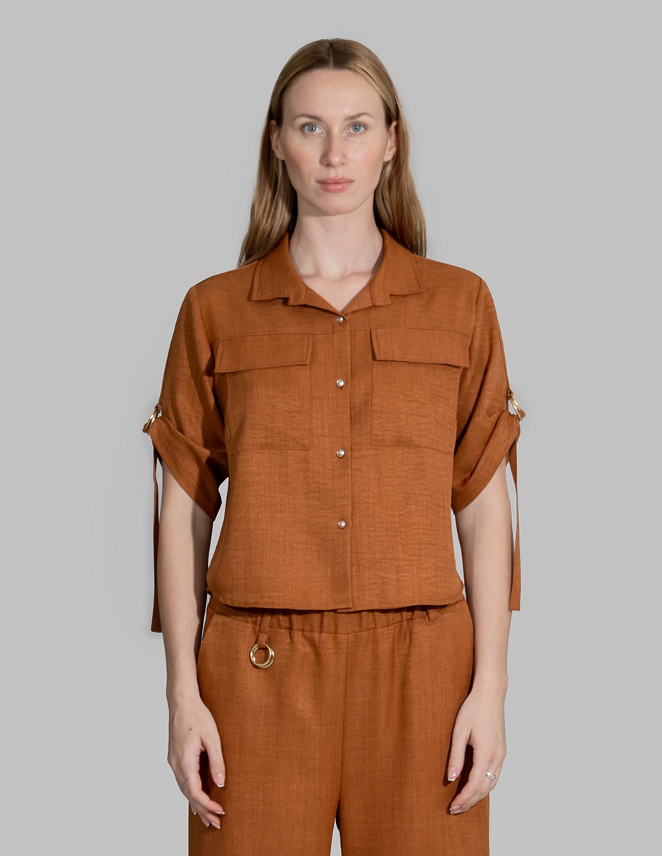 Blusa manga corta para mujer Blusa manga corta para mujer
